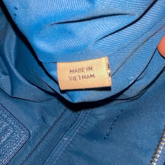 Coach | Large Scout Turquoise Leather Hobo Handbag - Picture 12 of 13